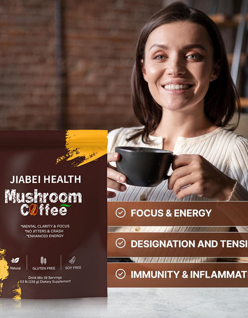 Load image into Gallery viewer, Mushroom Coffee Bagged Mushroom King Small Turkey Tail Mushroom Coffee

