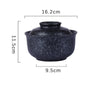 Black color -6.5 inch lid bowl