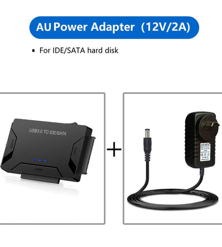 USB 3.0 hard drive adapter for three purposes USB 3.0 to SATA/IDE easy drive cable multifunctional easy drive cable