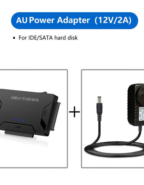 Load image into Gallery viewer, USB 3.0 hard drive adapter for three purposes USB 3.0 to SATA/IDE easy drive cable multifunctional easy drive cable
