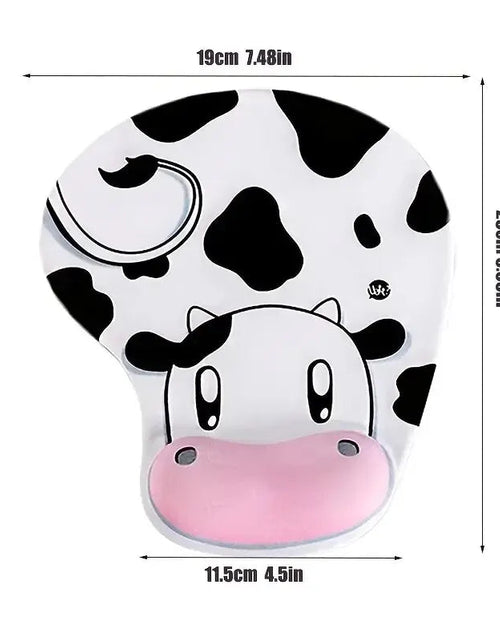 Load image into Gallery viewer, Wrist Mouse Pad Marble Pattern Hand Bowl Tray Mouse Pad Office Wrist Protection Anti-Skid Mouse Pads
