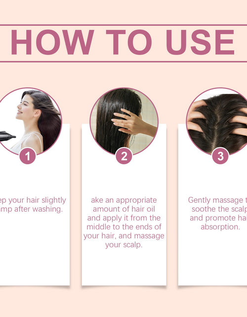Load image into Gallery viewer, Hoegoa Hair Care Essential Oil, Nourishes Smooth Hair, Natural Shine, Fluff And Improves Frizzy Hair
