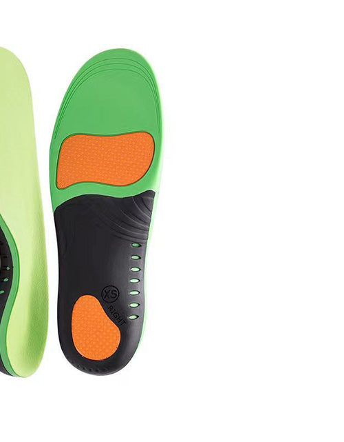 Load image into Gallery viewer, Flat foot correction insole leg shape correction shock-absorbing insole adjustable sports full pad
