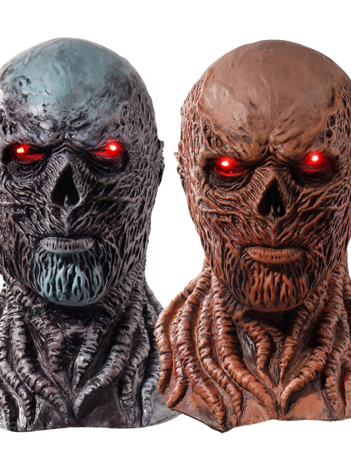 Load image into Gallery viewer, Strange Tale 4 Vecna Latex Mask Headgear Halloween Mask Terror Props
