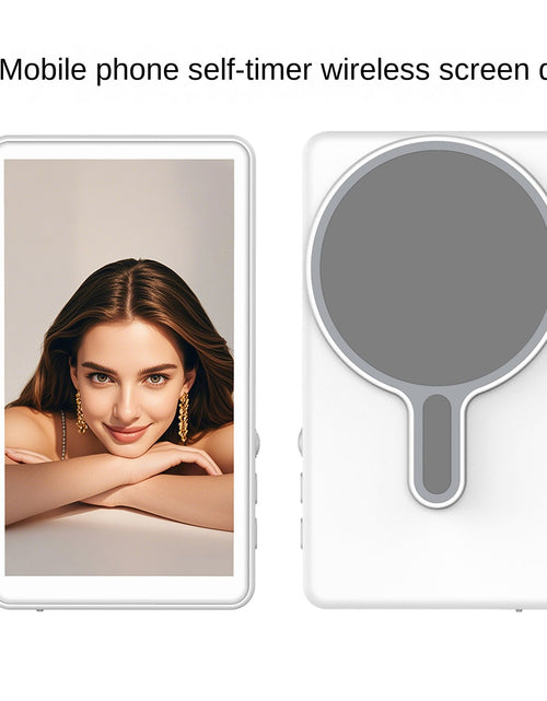 Load image into Gallery viewer, Wireless Screen Mirroring Device for Selfie and Live Streaming with Rear Camera Functionality

