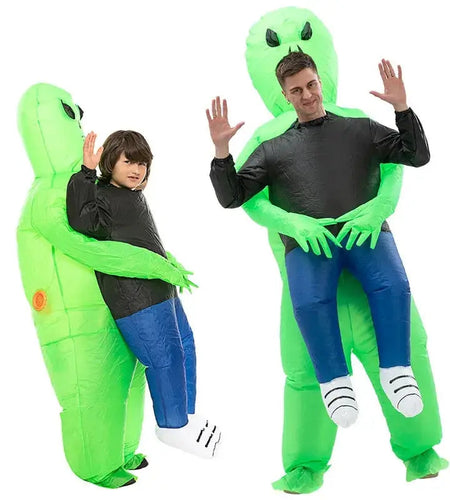 Adult Alien Inflatable Costume Kids Party Cosplay Costume Funny Suit Anime Fancy Dress Halloween Costume