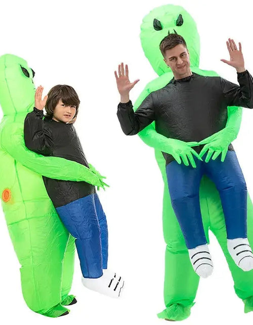 Load image into Gallery viewer, Adult Alien Inflatable Costume Kids Party Cosplay Costume Funny Suit Anime Fancy Dress Halloween Costume
