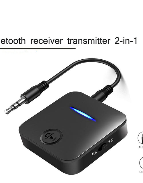 Load image into Gallery viewer, Bluetooth audio receiver transmitter adapter, MIC 2-in-1 car speaker
