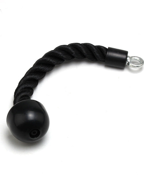 Load image into Gallery viewer, Triceps trainer biceps pull rope single double-headed rope down pull rope gantry fitness down pressure rope
