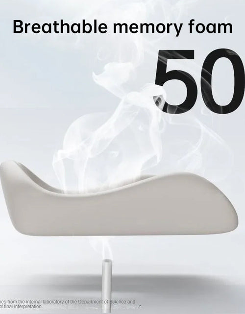 Load image into Gallery viewer, Memory Foam Coccyx Cushion. Alleviates tailbone/sciatica/back pain. Non - slip for office/car seats.
