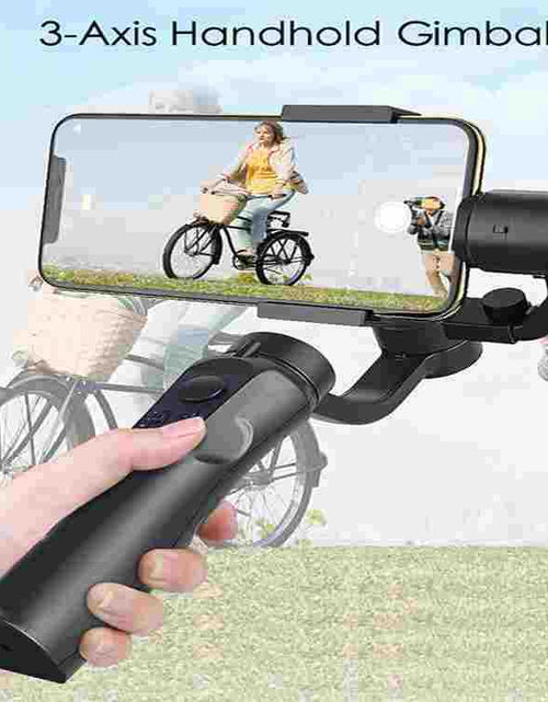 Load image into Gallery viewer, H4/F6/F8/F10 three-axis handheld mobile phone stabilizer video recording outdoor anti-shake shooting bracket
