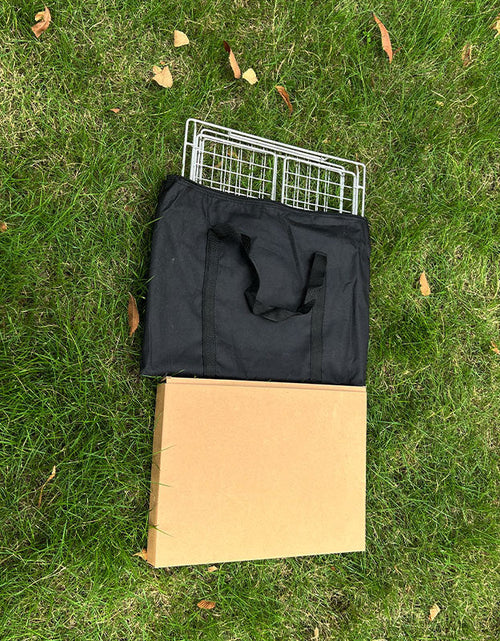 Load image into Gallery viewer, IGT Stainless Steel Folding Basket: Drain &amp; Wash, Ideal Camping Table Accessory.
