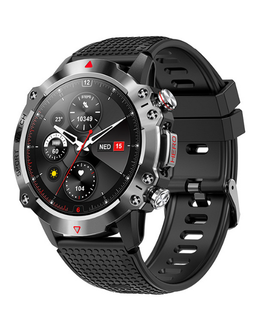 Load image into Gallery viewer, KR10 smartwatch  round screen 8763E one click Bluetooth call heart rate sports watch
