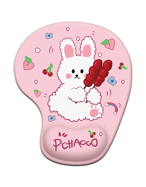 Load image into Gallery viewer, Silicone wrist mouse pad female comfortable computer soft non-slip hand rest pad thick non-slip wrist rest cute game pad
