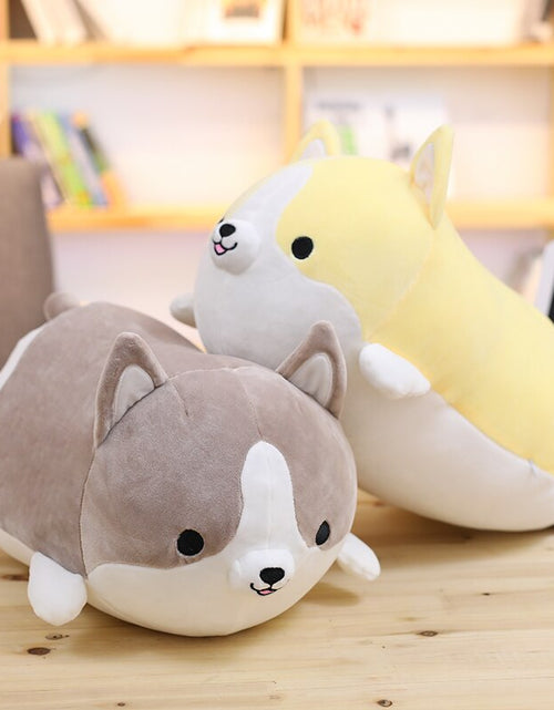 Load image into Gallery viewer, 30/45/60cm Cute Corgi Dog Plush Toy Stuffed Soft Animal Cartoon Pillow Lovely Christmas Gift for Kids Kawaii Valentine Present
