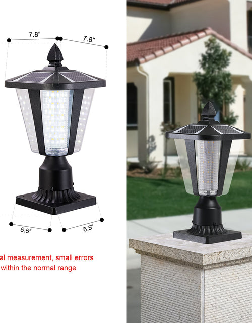 Load image into Gallery viewer, Solar Column Headlights With Dimmable LED
