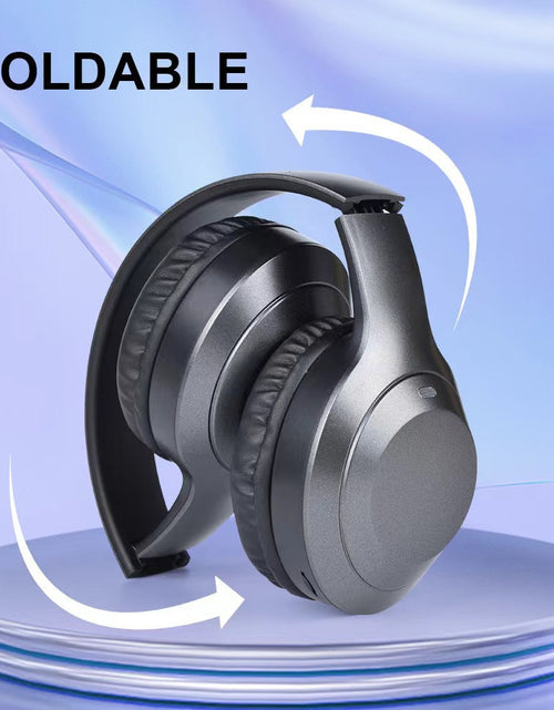 Load image into Gallery viewer, Head mounted wireless Bluetooth earphones for gaming, esports, 3D card insertion, foldable computer earphones, universal
