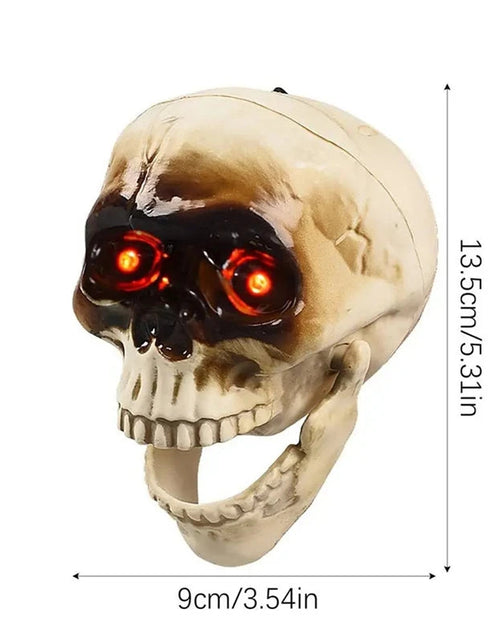 Load image into Gallery viewer, Spooky Skull Heads Halloween Decor Skull Heads With Motion Sensor Halloween Decorations Scary Sound Spooky Decoration
