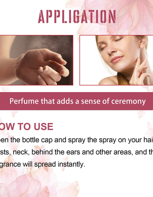 Load image into Gallery viewer, Perfume Spray Fresh Lasting Fragrance Non-Pungent Women's Date Perfume Spray
