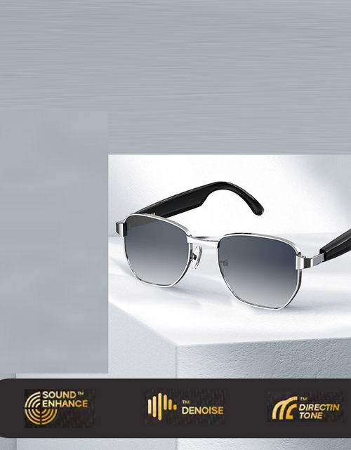 Load image into Gallery viewer, Bluetooth Smart AI Sunglasses Multi functional Real time Translation Headphones Call Listening to Music
