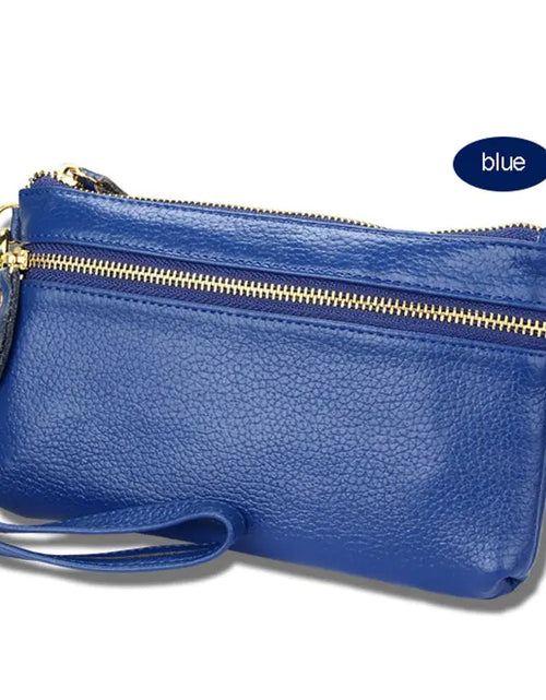 Load image into Gallery viewer, Genuine Leather Phone Bag and Coin Purse for Women
