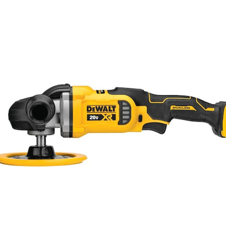 DEWALT DCM849B 20V MAX* XR® 7 in. Cordless Variable-Speed Rotary Polisher (Tool Only)