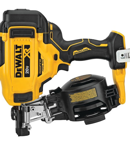 DEWALT DCN45RNB 20V MAX* 15° Cordless Coil Roofing Nailer (Bare Tool)