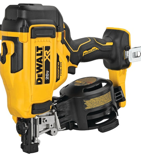 DEWALT DCN45RNB 20V MAX* 15° Cordless Coil Roofing Nailer (Bare Tool)