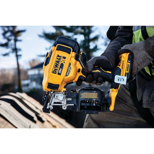 Load image into Gallery viewer, DEWALT DCN45RNB 20V MAX* 15° Cordless Coil Roofing Nailer (Bare Tool)
