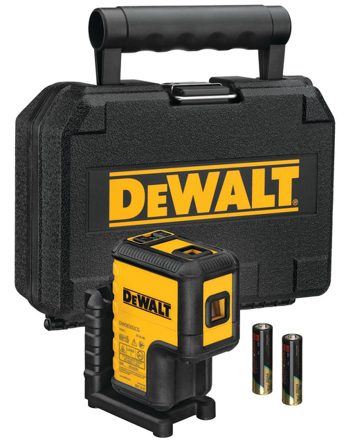 Load image into Gallery viewer, DeWalt DW08302 Red 3 Spot Laser Level Bare Tool
