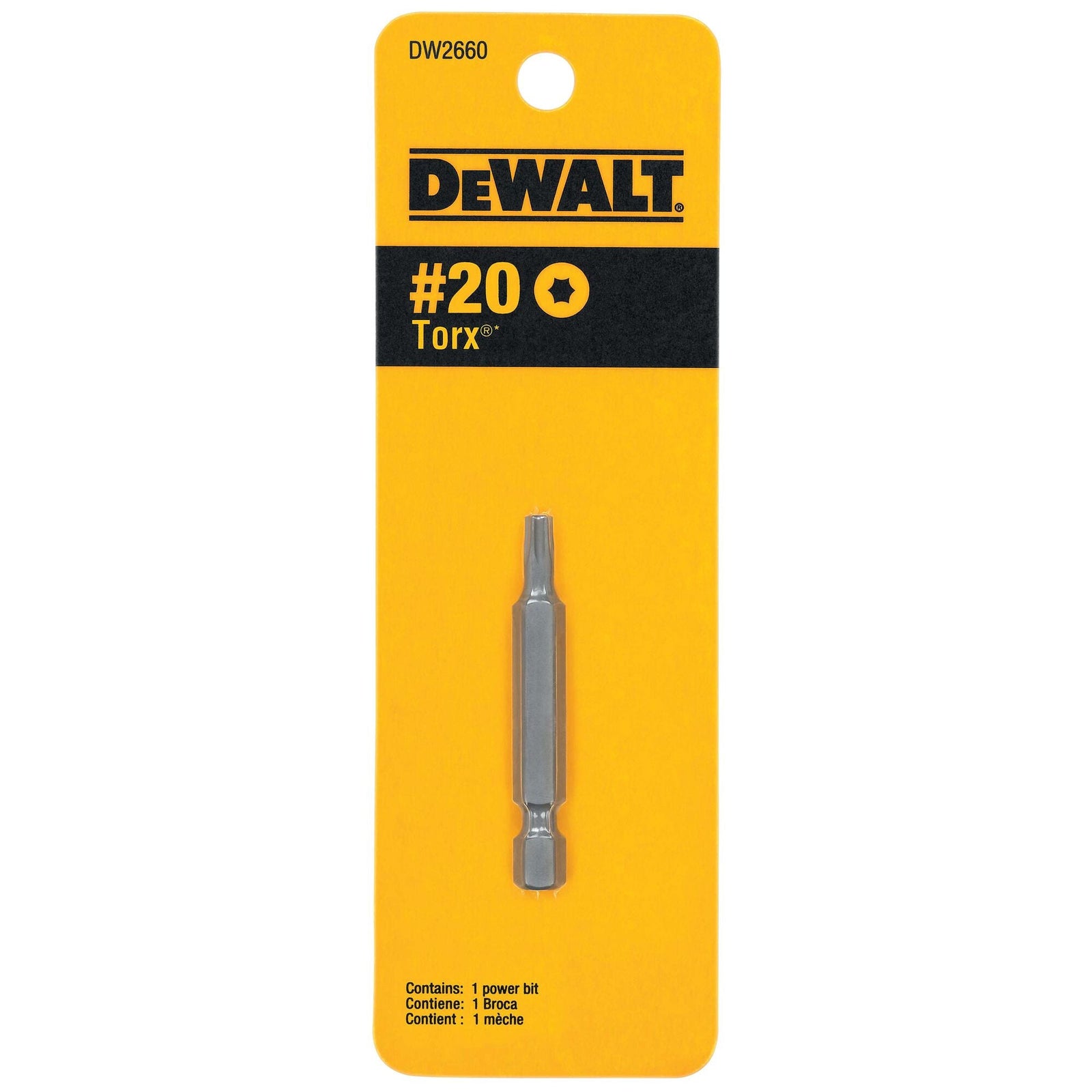DeWalt DW2212 Z #2 Square Recess Power Bit