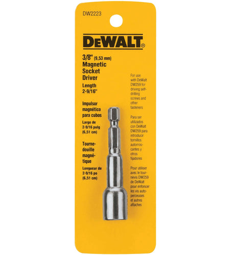 DeWalt DW2299 G Adaptor 1/2In Sq Anvil To 3/8In Sq Anvil