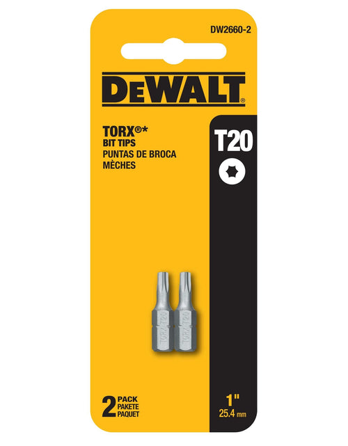 Load image into Gallery viewer, DeWalt DW2660 #1 Phillips 1" Insert Bit Tips
