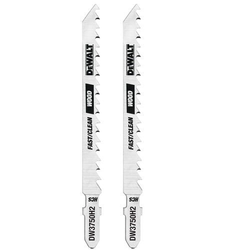 DeWalt DW3755H 4-Inch 8 Tpi Aluminum/Fiberglass Cut Hcs T-Shank Jig Saw Blade (5-Pack)