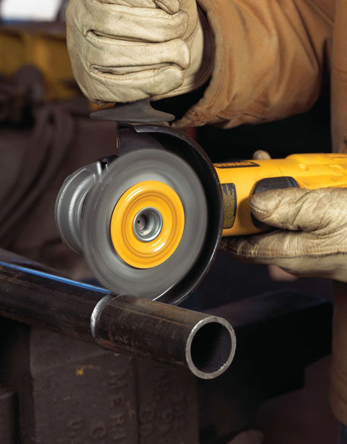 Load image into Gallery viewer, DeWalt DW4930 4" x 5/8"-11 HP .020 Carbon Stringer Wire Wheel
