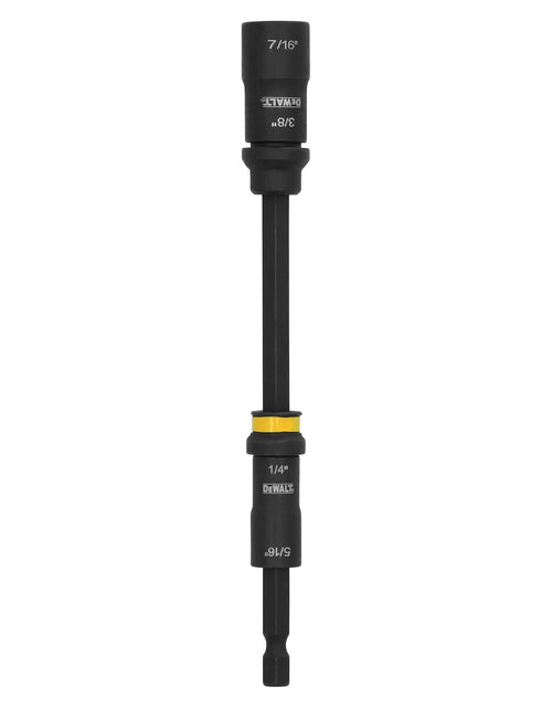 Load image into Gallery viewer, DeWalt DWADENDEXT-2 FLEXTORQ 6” 4-in-1 DOUBLE ENDED NUT DRIVERS

