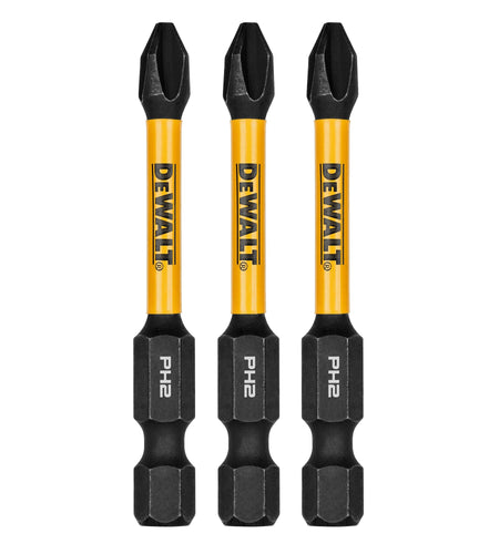 DeWalt DWAF2PH2IR3 2.25In Phillips #2 Flextorq 3 Pack