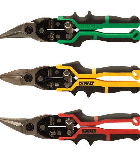 DeWalt DWHT14676 3 Pack Aviation Snips