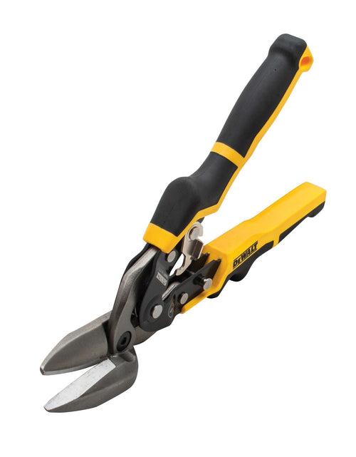 Load image into Gallery viewer, DeWalt DWHT14679 Offset Center Cut Aviation Snips
