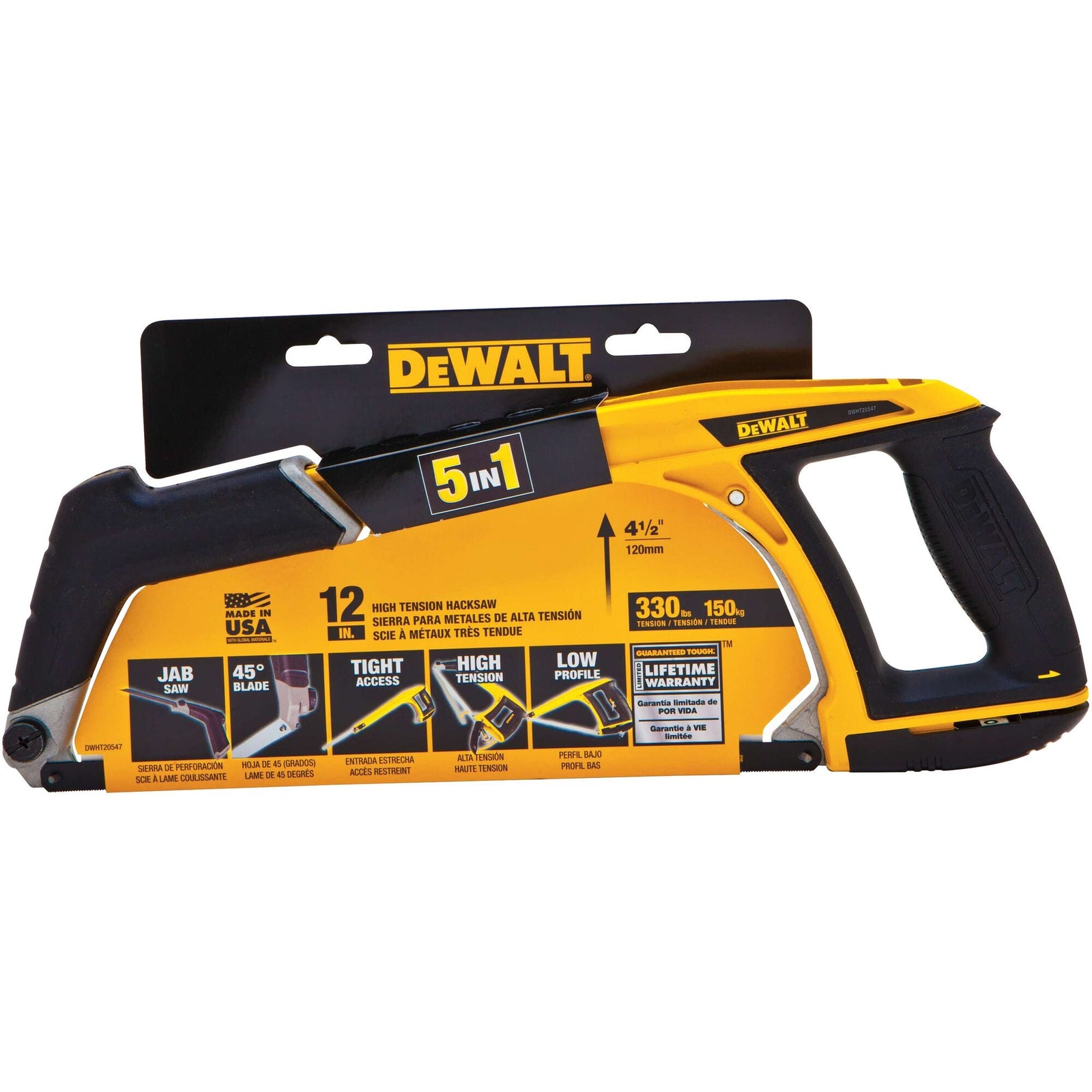 DeWalt DWHT20547L 5 in 1 Mulitfunction Hacksaw
