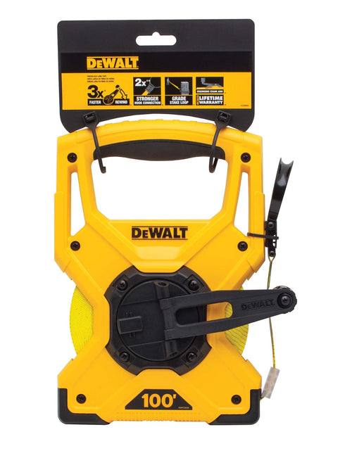 Load image into Gallery viewer, DeWalt DWHT34039 Tape CD 100' Fiberglass Long
