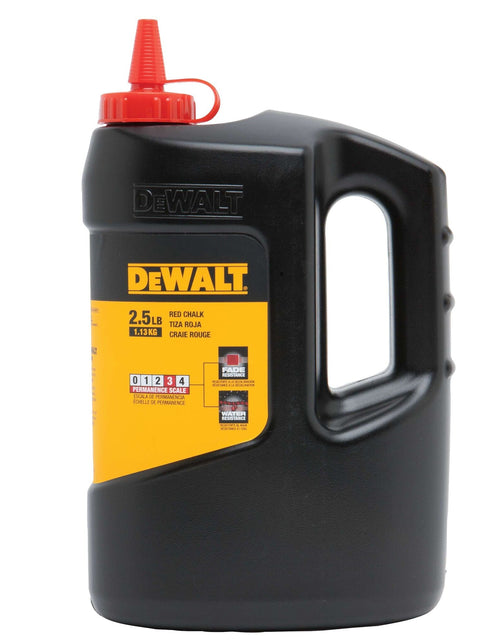 Load image into Gallery viewer, DeWalt DWHT47057 Red 2.5lb Chalk
