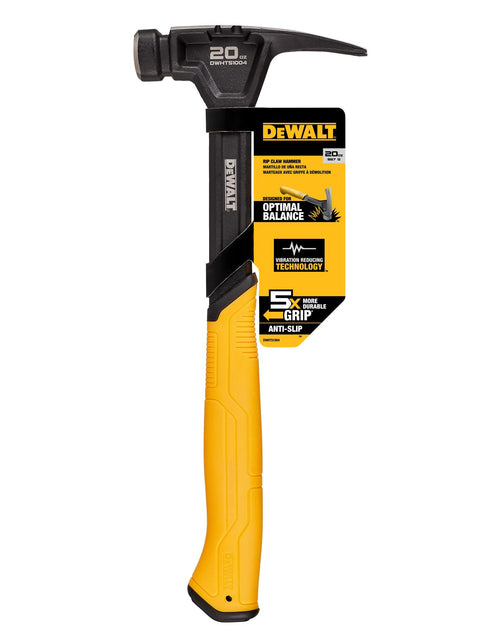 Load image into Gallery viewer, DeWalt DWHT51004 20oz Smooth-Face Rip Claw Steel Hammer
