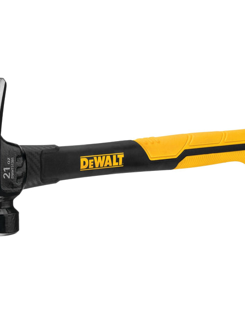 Load image into Gallery viewer, DeWalt DWHT51385 21oz Fiberglass Framing Hammer
