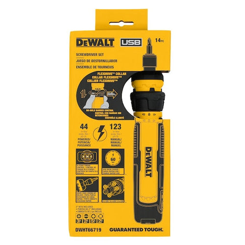 Load image into Gallery viewer, DEWALT DWHT66719 14 Pc. Cordless Screwdriver with FLEXDRIVE™ Control
