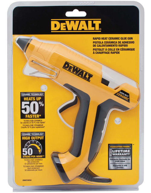 Load image into Gallery viewer, DeWalt DWHTGR50 Rapid Heat Ceramic Glue Gun
