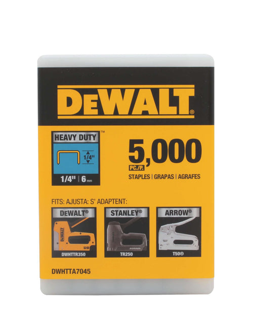 Load image into Gallery viewer, DeWalt DWHTTA7045 DW Staples 1/4" HD 5C
