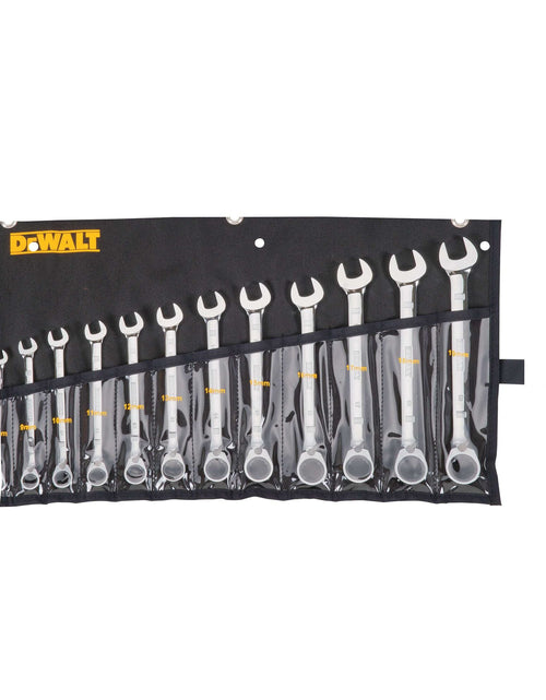 Load image into Gallery viewer, DeWalt DWMT19230 12 Piece Ratcheting Metric Wrench Set
