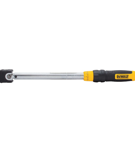 DeWalt DWMT75462 Torque Wrench, Micro Adjust, 1/2" Drive
