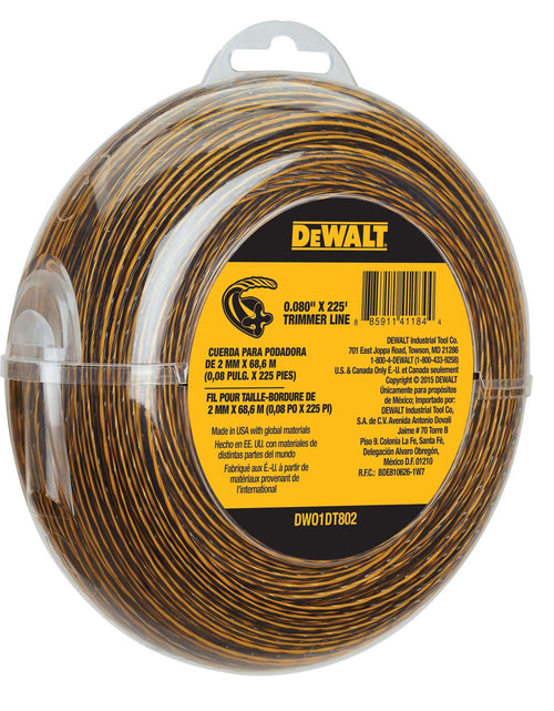 Load image into Gallery viewer, DeWalt DW01DT802 Trimmer Line 0.080 In. x 225 Ft.
